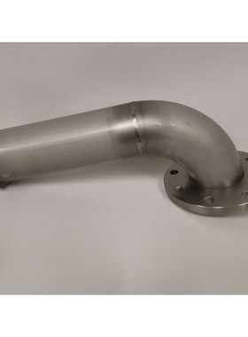 Bogenstück DN 100 ISO-KF 90° Flansch jhf dn100 pn1