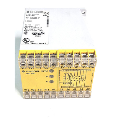 SCHLEICHER SNO 2002-17 紧急停止继电器