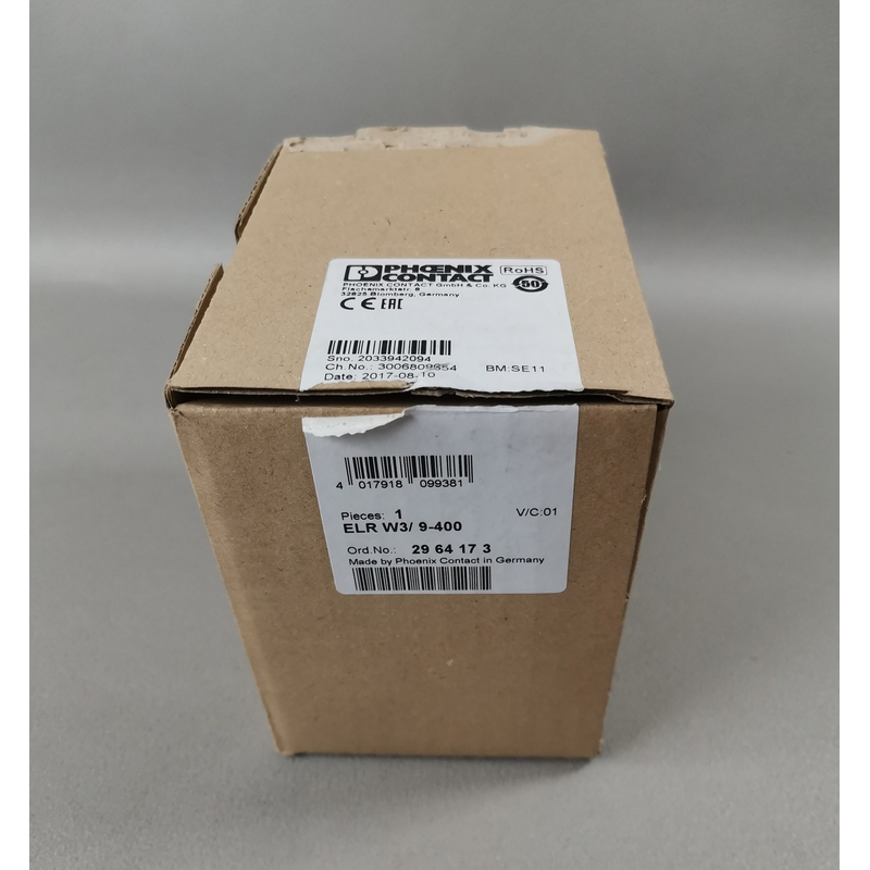 Phoenix Contact 2964173 ELR W3/9-400 NEU OVP Siegel offen