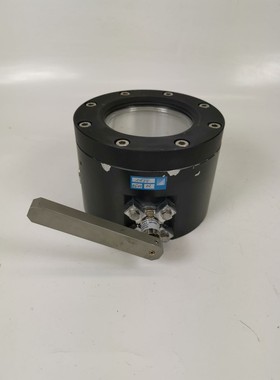 Vakuum-Schauglas mit D?mpfer Pfeffer Vacuum D-35614 DD016A