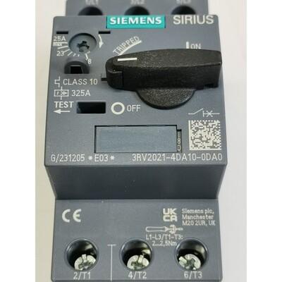 Siemens Leistungsschalter 3RV2021-4DA10-0DA0 automatische Si