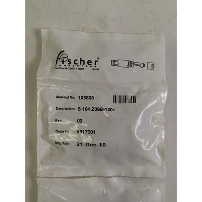 Fischer Kabelstecker S104Z066-130+ 8pol.