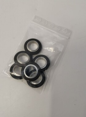 ZENTRIERRING DN16 ISO-KF ALU/SCHWARZ 6er Packung NEW