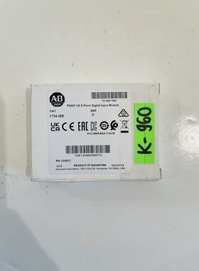 Allen Bradley 1734-IB8/D 点 I/O 输入模块 24VDC #K-960