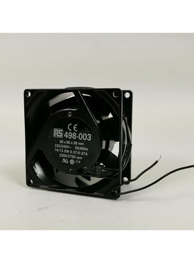 RS 498-003 80x80x38mm 220/240V 50/60Hz NEW