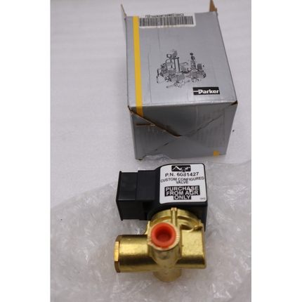 派克 73216BN2MT00N0D100C2 2 通黄铜阀体电磁阀库存 H392A