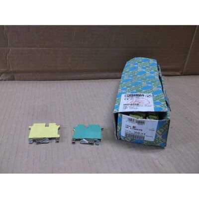 Cantidad 35) UK 3-twin-pe Phoenix Contact Nuevo Suelo Bloque