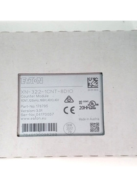 XN-322-1CNT-8DIO 178795 EATON 电动计数器模块