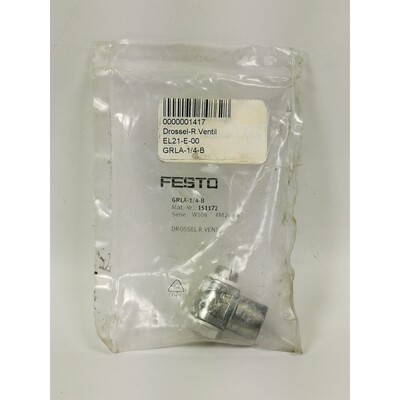 FESTO GRLA-1/4-B 151172 GRLA Drossel-Rückschlagventil flow