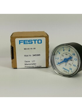 FESTO MA-40-16-1/8 345395 MA-40 MA Manometer Pressure gauge