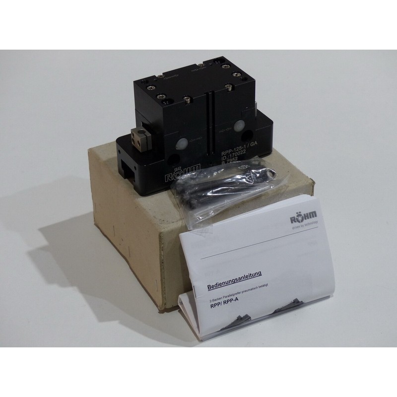 R?hm RPP-125-1 / GA Parallelgreifer LA82x45 Id.170022 SN:B79