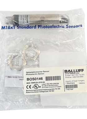 BALLUFF BOS 18MR-PA-LR10-S4 ID BOS0146 ZYLINDRISCHE REFLEXIO