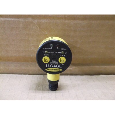 T30UDPAQ Banner U-GAGE Ultrasonic Sensor Switch 55545