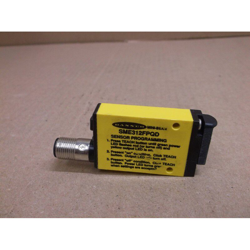 Capteur Photoélectrique SME312FPQD Banner Démo Interrupteu