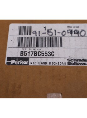全新 PARKER B517BC553C 库存 L-532
