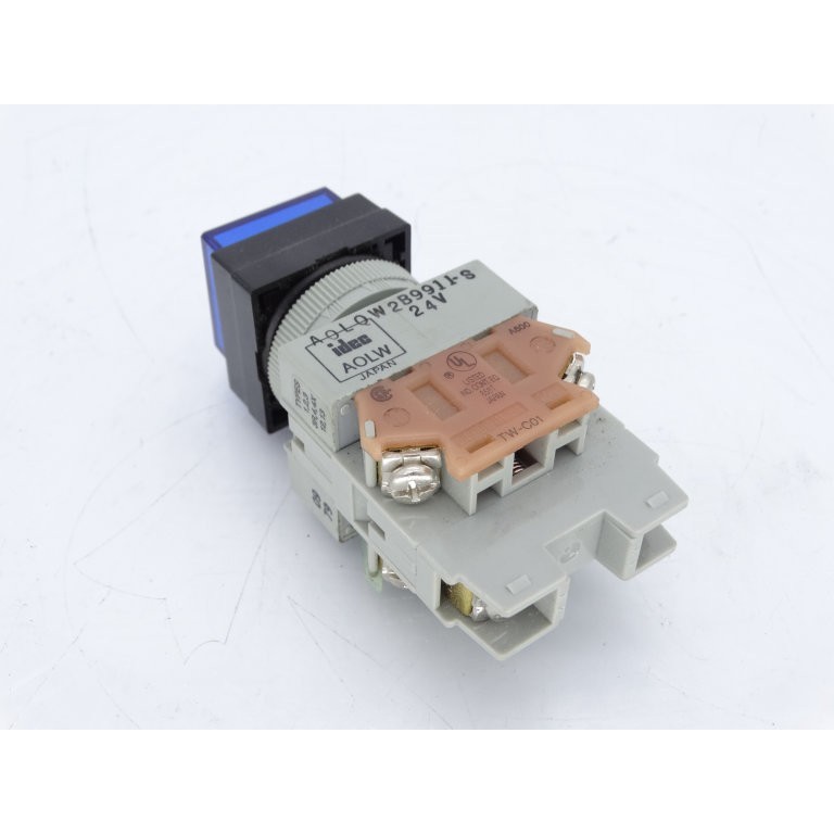 IDEC AOLQW2B9911-S-24V PUSHBUTTON