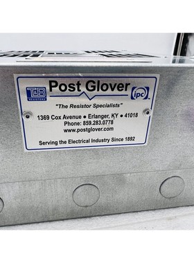 Post Glover 动态制动电阻 DB0196-0890-1Z100AA0 部件 552-5A 库