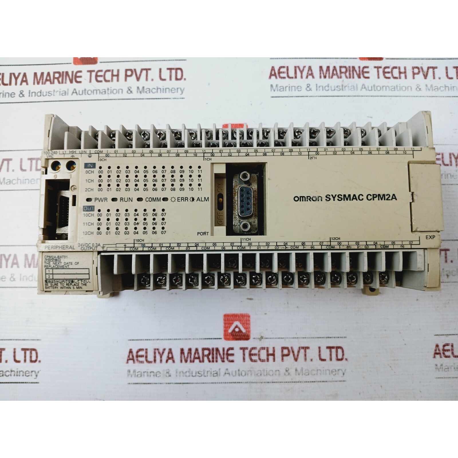 Omron CPM2A-60CDR-A Programmable Controller Sysmac 100-240VA