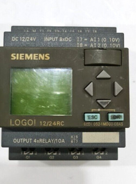 西门子 6ED1 052-1MD00-0BA5 逻辑模块徽标 12/24RC Dhl Express