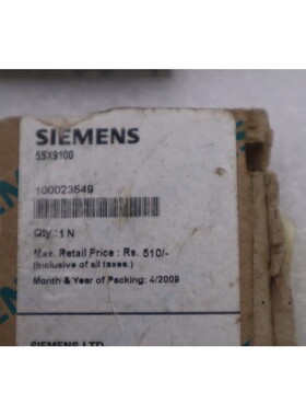 全新 西门子 5SX9100 成功类型 5ST3010 辅助接触块库存 G627A