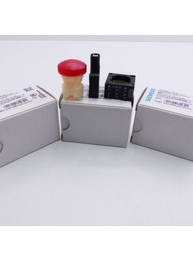 3x Siemens 3SB3244-6BA20-0CC0 E-Stand: 05 Leuchtmelder -unus