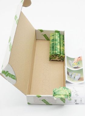 21x Wago 280-637 280637 51128398 3-Leiter-Schutzleiterklemme