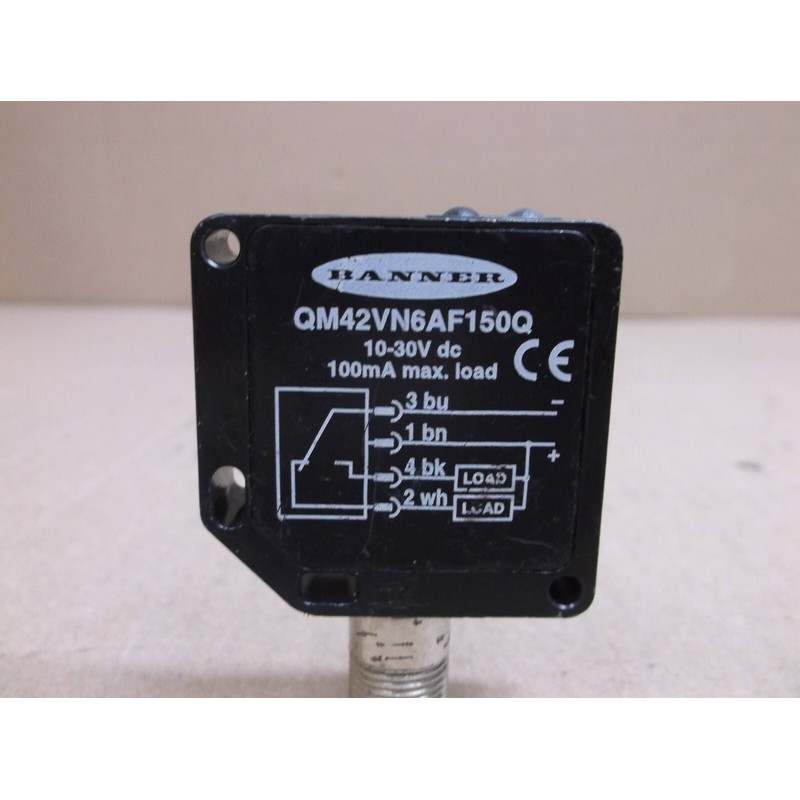 Capteur Photoélectrique QM42VN6AF150Q Banner DEMO Interrupt