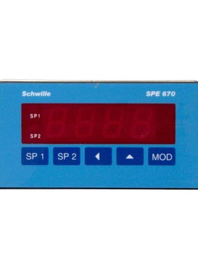 SCHWILLE SPE-670 ID 670-030 PROGRAMMIERBARES EINBAUINSTRUMEN