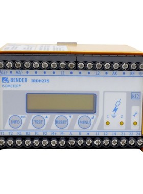 BENDER IRDH275B IRDH275B-435 ID B91065101 D159 V1.8 ISOMETER