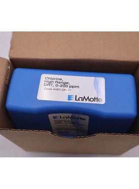 LAMOTTE 4497-DR-01 测试套件 总氯 0 至 200ppm 3VEP4 全新库存