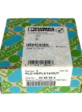 PHOENIX-CONTACT PLC-V8/FLK14/OUT ID 2295554 SYSTEMANSCHLUSS