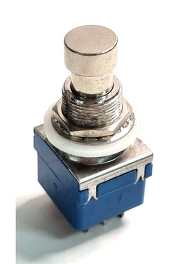 29件装ESUPPORT 3PDT 9针盒Stomp吉他效果踏板脚开关蓝色9针