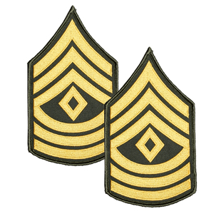 军士长军衔臂章M65风衣配章越战TCU军迷战术魔术贴上士OG107中士