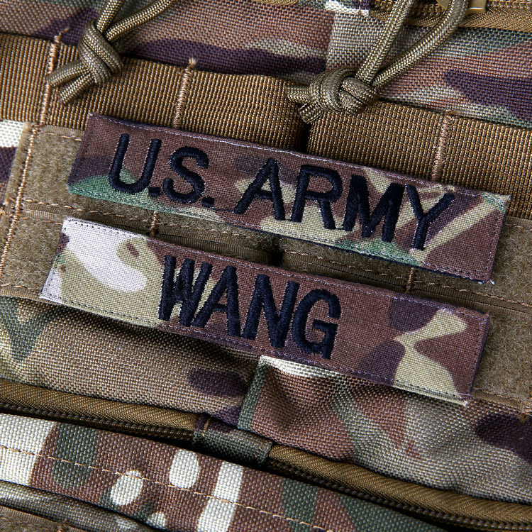 订制cp迷彩服姓名条mcMC迷彩