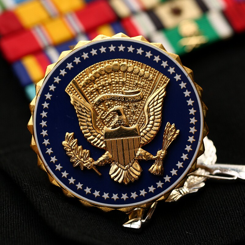 总统勤务章 胸章 制服礼服配章 荣誉勋章 奖章 金属徽章 领章