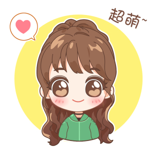 萌小G爱涂鸦情侣告白亲子表情日漫人物设计真人照片转Q版 手绘头像