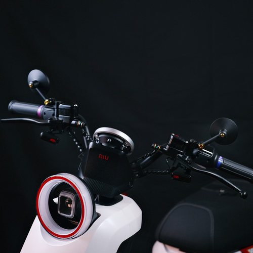 小牛umax U3 U2迷你小后视镜电动车金属广角小圆镜个性改装配件