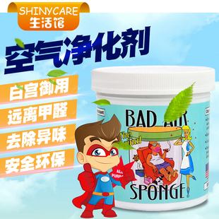 美国Bad Sponge空气净化剂除甲醛去异味家用新房汽车净化器 Air