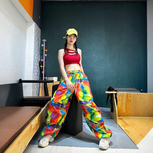 2026新款秋季hiphop街舞工装裤女
