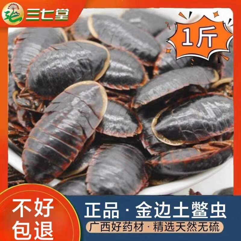 包邮金边土元虫土鳖虫地鳖虫土别野生正品干货散装无硫中药材500g