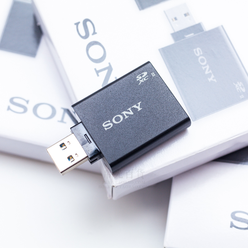 索尼相机Sony MRW-S1 T1高速SD卡读卡器 USB3.0 USB3.1 UHS-II 2-封面