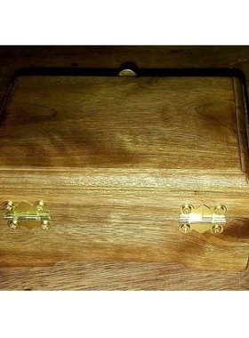 金丝楠木老料榫卯高档首饰收纳盒子桢楠拆房老料收纳印章盒名片盒