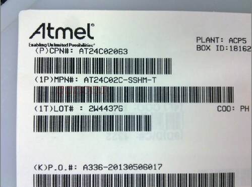 AT24C02 贴片 SOP8  存储IC  存储器 保证原装全新进口ATMEL 特价
