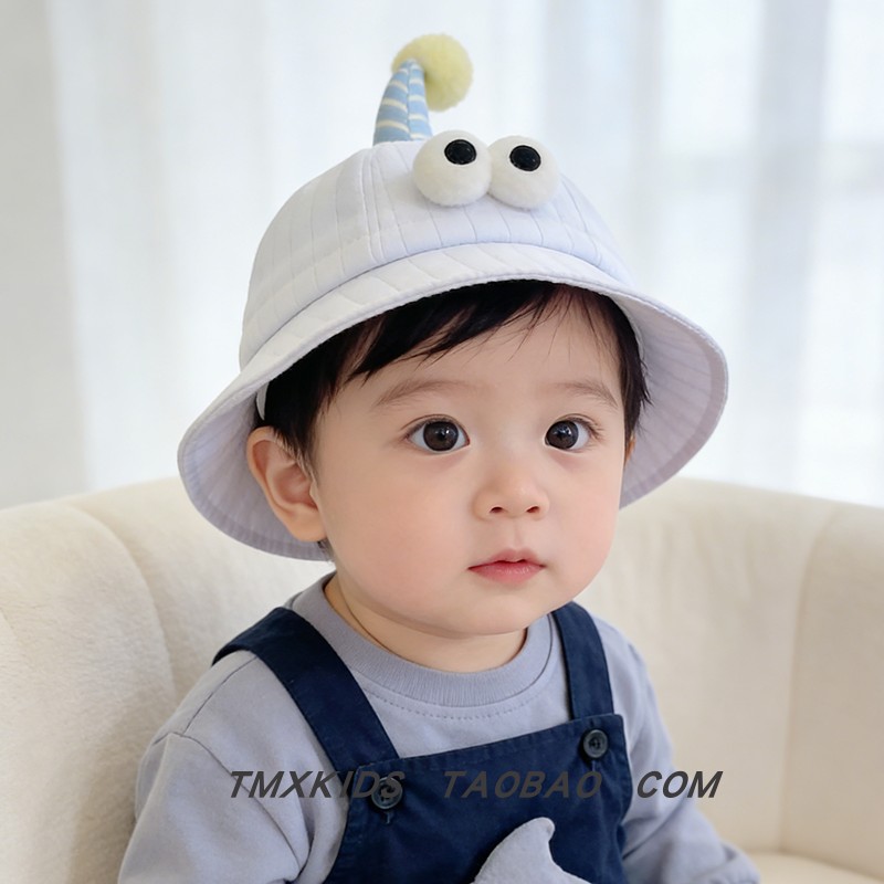 婴幼儿渔夫帽男童可爱卡通可爱盆帽春秋季宝宝帽子休闲搞怪防风帽,童装/婴儿装/亲子装,帽子,淘宝优惠券,粉丝福利购,淘宝优惠卷