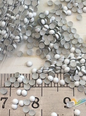 迷你扣子半圆烫片1MM2MM