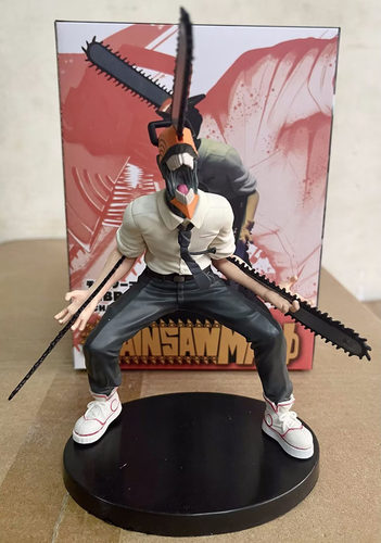 电锯人 恶魔猎人 电次 链锯人 景品 站姿 模型 盒装手办
