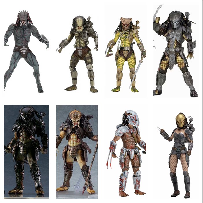 影视 neca异形终极 铁血战士 捕食者 女铁血手办模型摆件