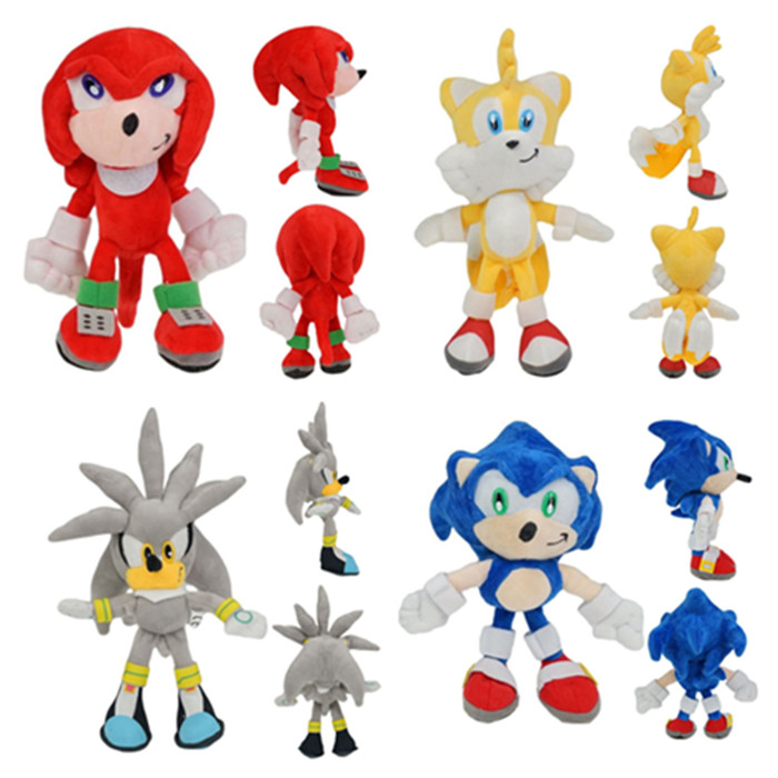 新款超音鼠sonic超级索尼克 塔尔斯纳克刺猬 毛绒玩具娃娃公仔