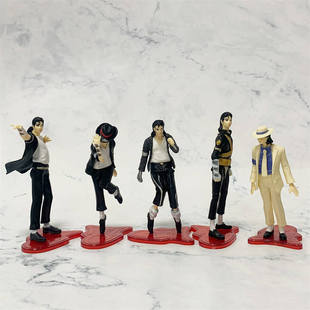 5款迈克尔杰克逊 太空步手办桌面摆件