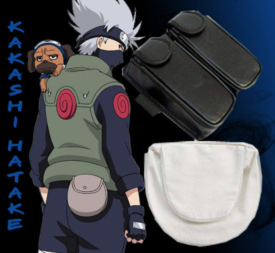 新款周边动漫 火影 卡卡西 苦无包忍具道具包 腿包 腰包